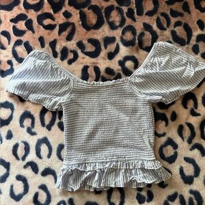 SO smocked top